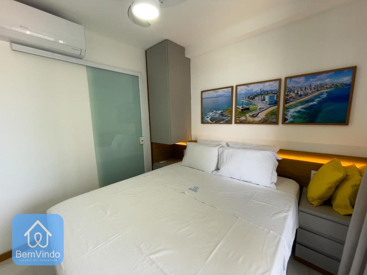 Apartamento Luxuoso Ao Lado Do Farol Da Barra Salvador Kültér fotó